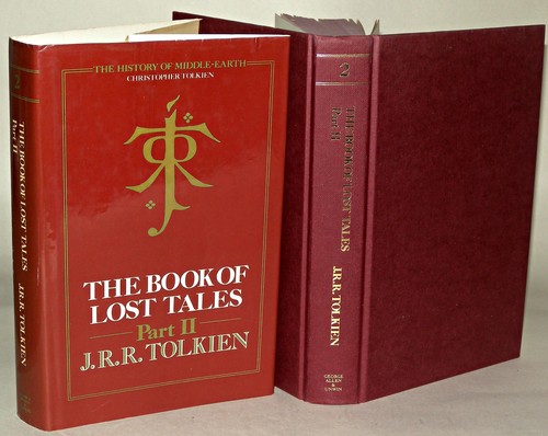 Tolkien book lost tales - book, of